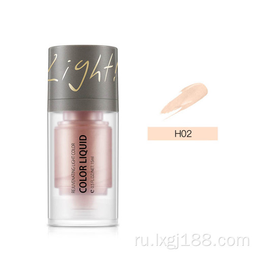 Контур макияжа мерцающий для лица Pressed Liquid Highlighter